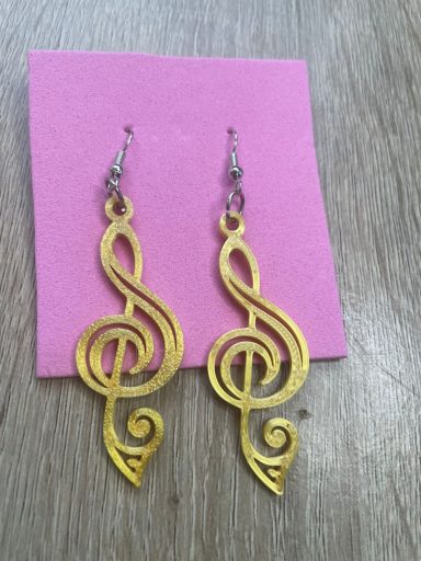 pendientes clave de sol